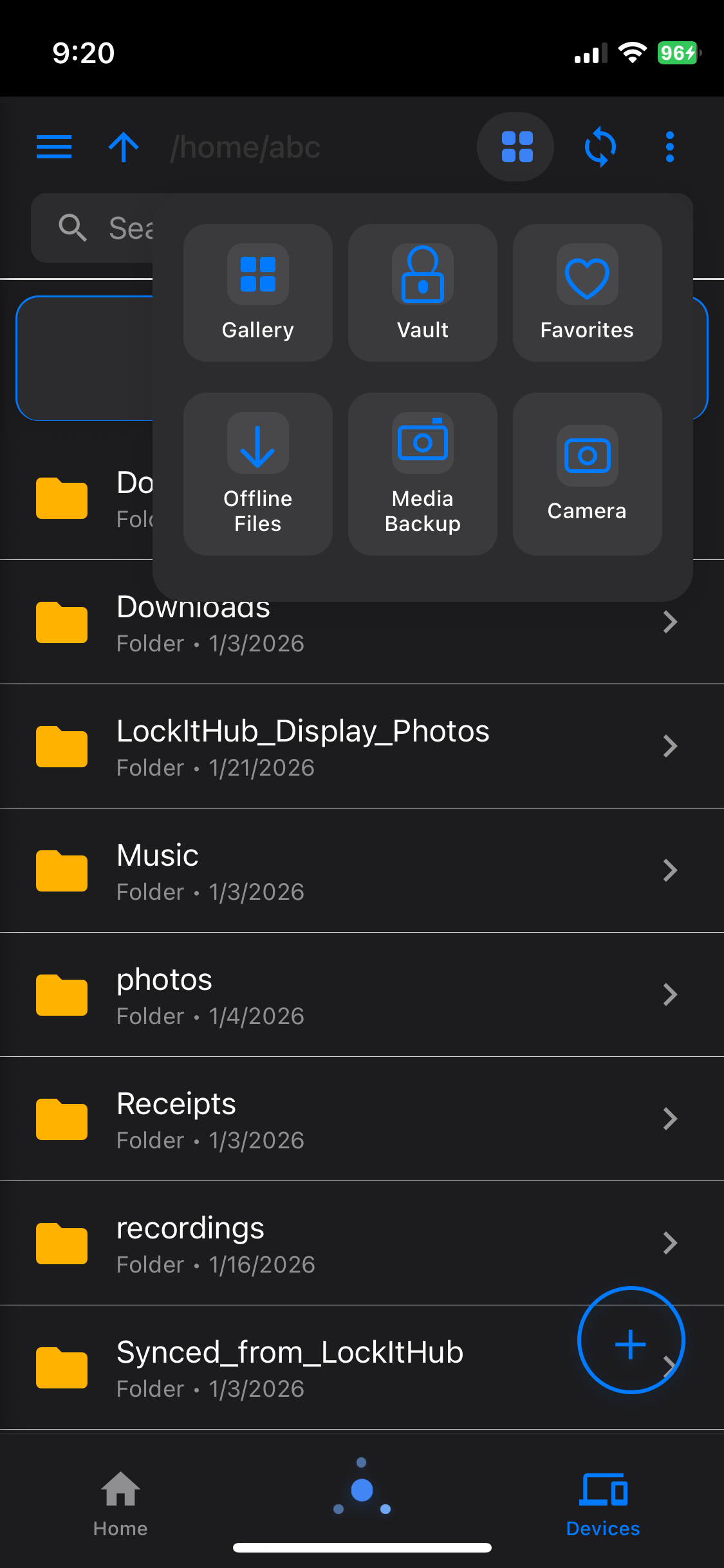 LockItHub App Sensors